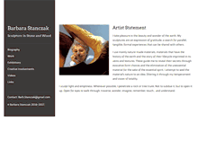 Tablet Screenshot of barbarastanczak.com